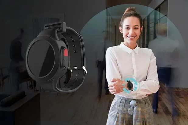 Contact Tracing Detector & Social Distancing for Workplace Solution